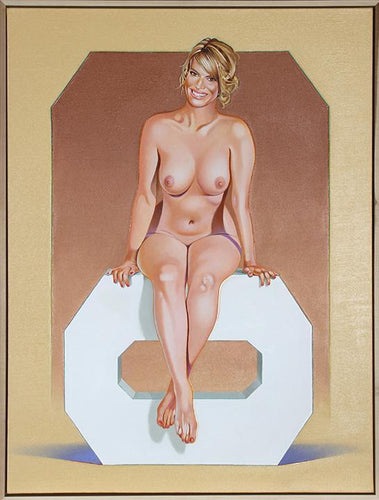 O from the Hollywood Suite Oil | Mel Ramos,{{product.type}}