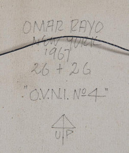 O.V.N.I. No. 4 Oil | Omar Rayo,{{product.type}}