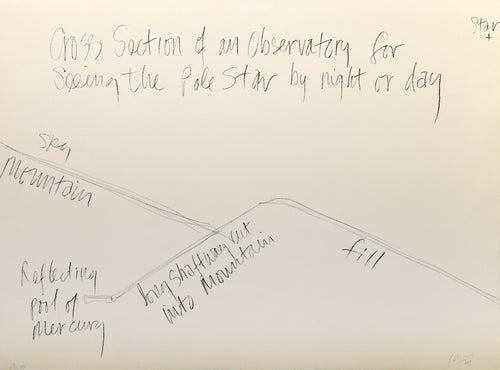 Observatory from Conspiracy: The Artist as Witness Lithograph | Robert Morris,{{product.type}}