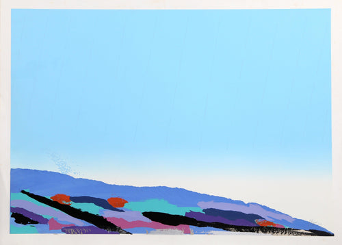 Ocean Blue Screenprint | Joseph Grippi,{{product.type}}