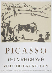 Oeuvre Grave Poster | Pablo Picasso,{{product.type}}