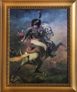 Officier de Chasseurs a Cheval de la Garde Imperiale Digital | Théodore Géricault,{{product.type}}