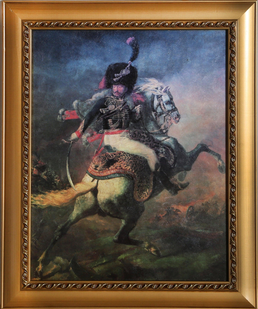 Officier de Chasseurs a Cheval de la Garde Imperiale Digital | Théodore Géricault,{{product.type}}