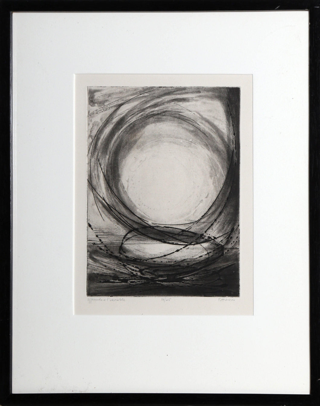 Offrende a l'Invisible Etching | Tereza Haass,{{product.type}}