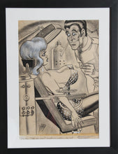 Oh Doctor! Do you think both will have to come out? Watercolor | Bill Ward,{{product.type}}