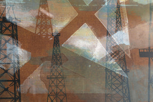 Oil Sentinels Screenprint | Ginger Osgood,{{product.type}}