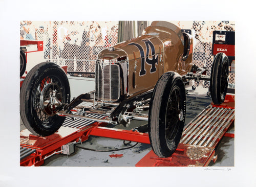 Old Indy Screenprint | Ron Kleemann,{{product.type}}