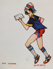 Old Jogger Lithograph | Ferdie Pacheco,{{product.type}}