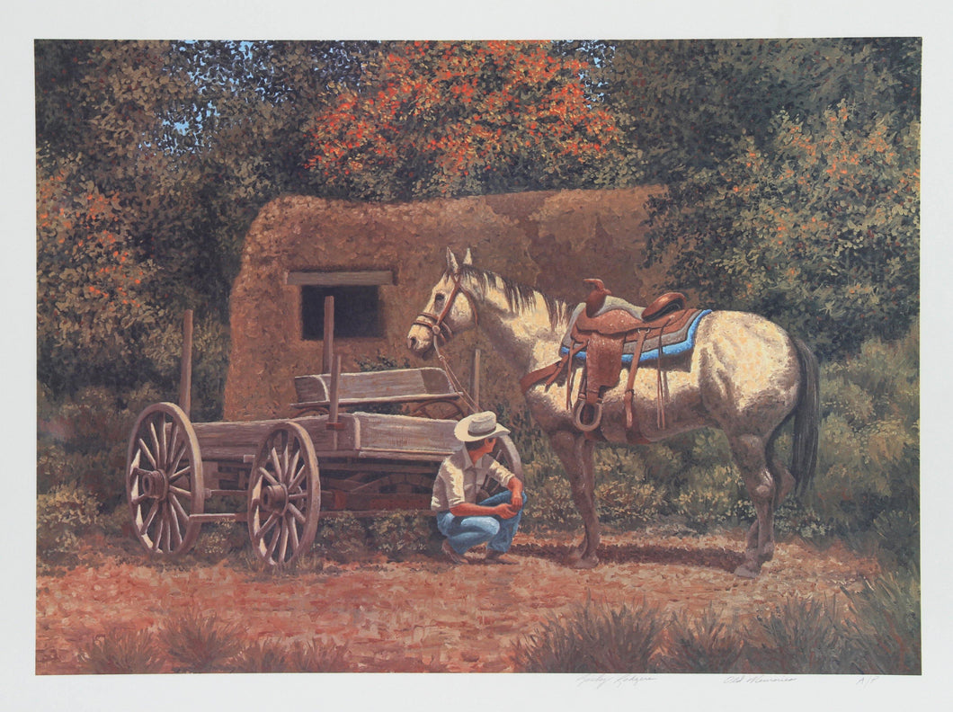 Old Memories Lithograph | Rocky Rodgers,{{product.type}}