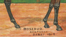 Old Rosebud, Kentucky Derby 1914 Oil | Unknown Artist,{{product.type}}