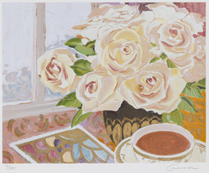 Old Roses Screenprint | Ellen Gunn,{{product.type}}