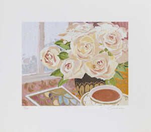 Old Roses Screenprint | Ellen Gunn,{{product.type}}