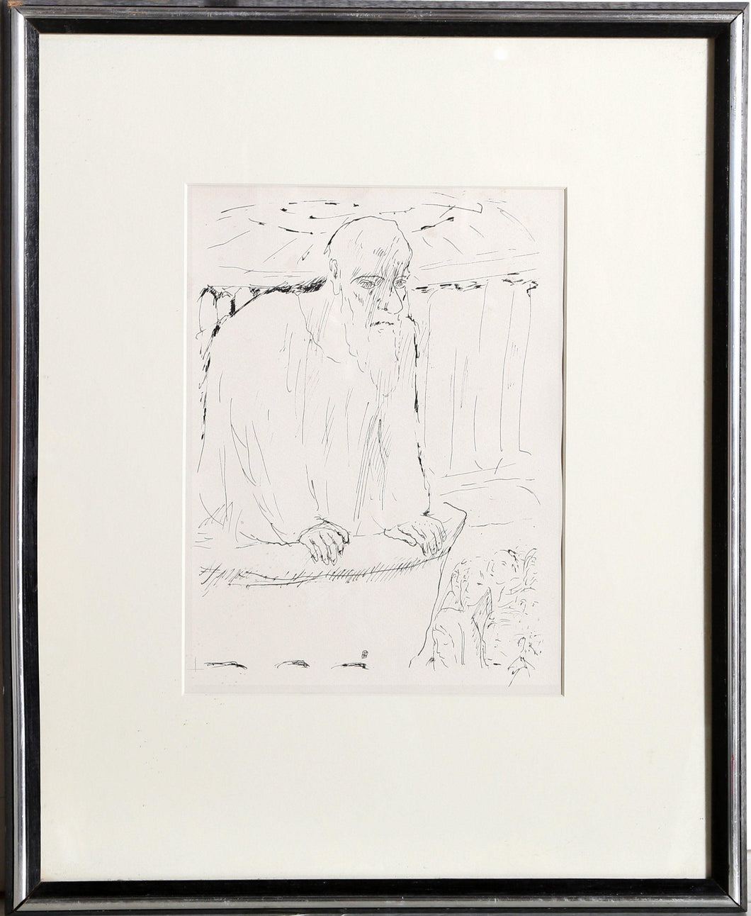Old Wise Man Lithograph | Pierre Bonnard,{{product.type}}