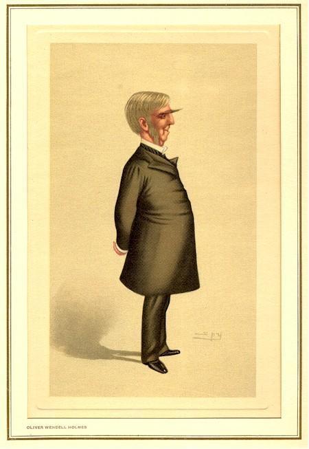 Oliver Wendell Holmes Lithograph | Leslie Matthew Ward (Spy),{{product.type}}