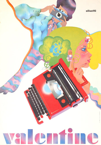 Olivetti Valentine Poster Poster | Egidio Bonfante,{{product.type}}