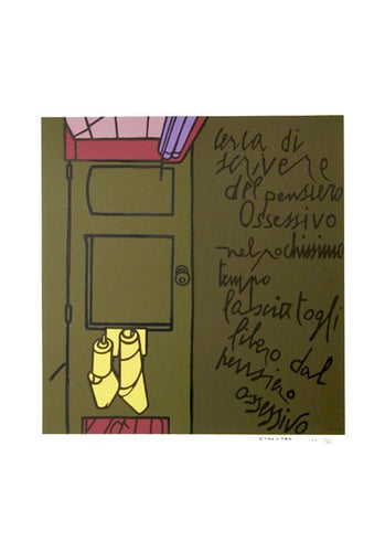 Oltiero Oltieri Screenprint | Valerio Adami,{{product.type}}