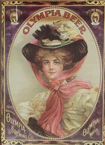 Olympia Beer Advertisement Poster | Unknown Artist - Poster,{{product.type}}