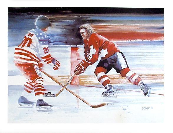 Olympic Hockey 3 Lithograph | Andy Donato,{{product.type}}