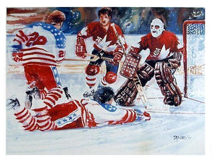 Olympic Hockey 5 Lithograph | Andy Donato,{{product.type}}