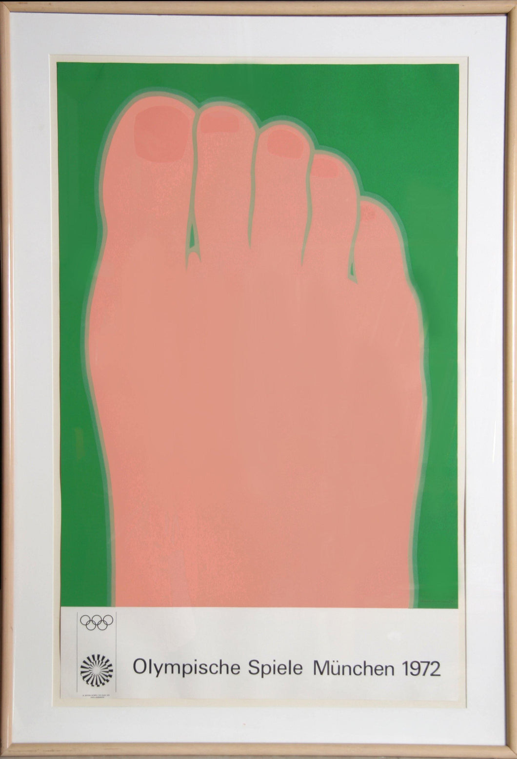 Olympische Spiele (Foot) Poster | Tom Wesselmann,{{product.type}}