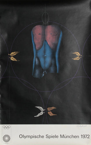 Olympische Spiele Muenchen Poster | Paul Wunderlich,{{product.type}}
