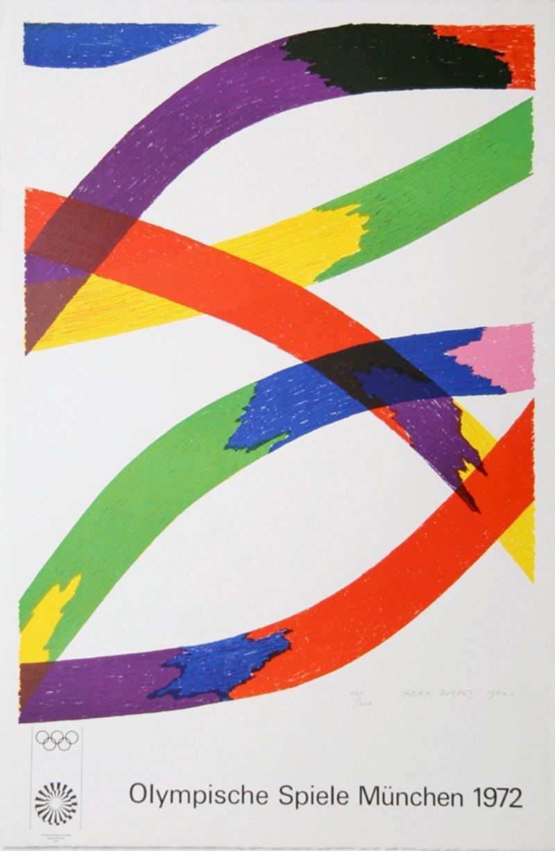 Olympische Spiele Munchen Lithograph | Piero Dorazio,{{product.type}}