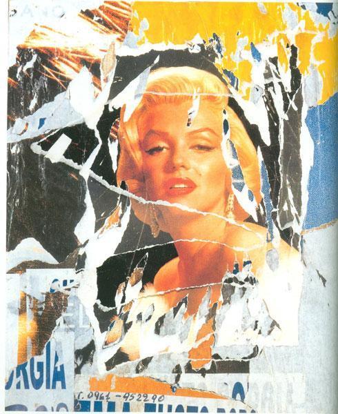 Omaggio a Marilyn (A Tribute to Marilyn) #3 Screenprint | Mimmo Rotella,{{product.type}}