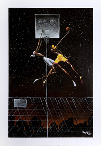 Omega Fly Dunk Poster | Frank Morrison,{{product.type}}