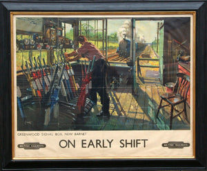 On Early Shift Poster | Terence Cuneo,{{product.type}}