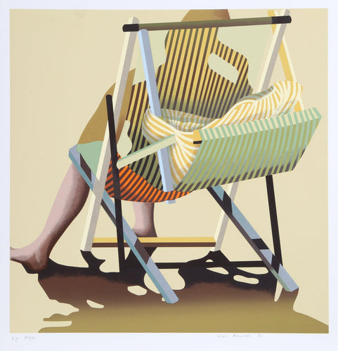 On the Beach Screenprint | Hava Raucher,{{product.type}}