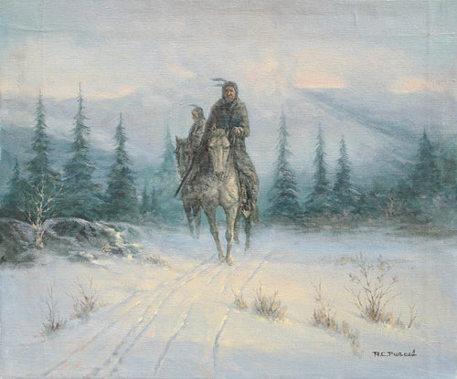 On the Outskirts of the Village Oil | R.C. Purcel,{{product.type}}