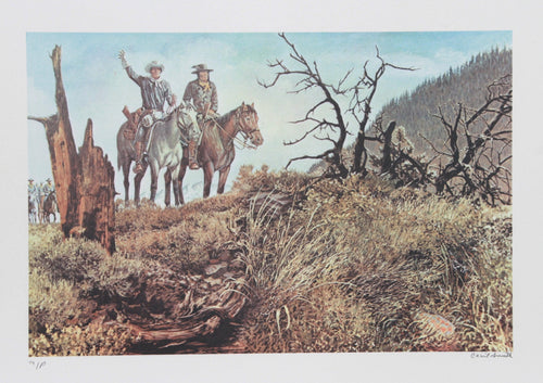 On The Right Trail Lithograph | Cecil Smith,{{product.type}}