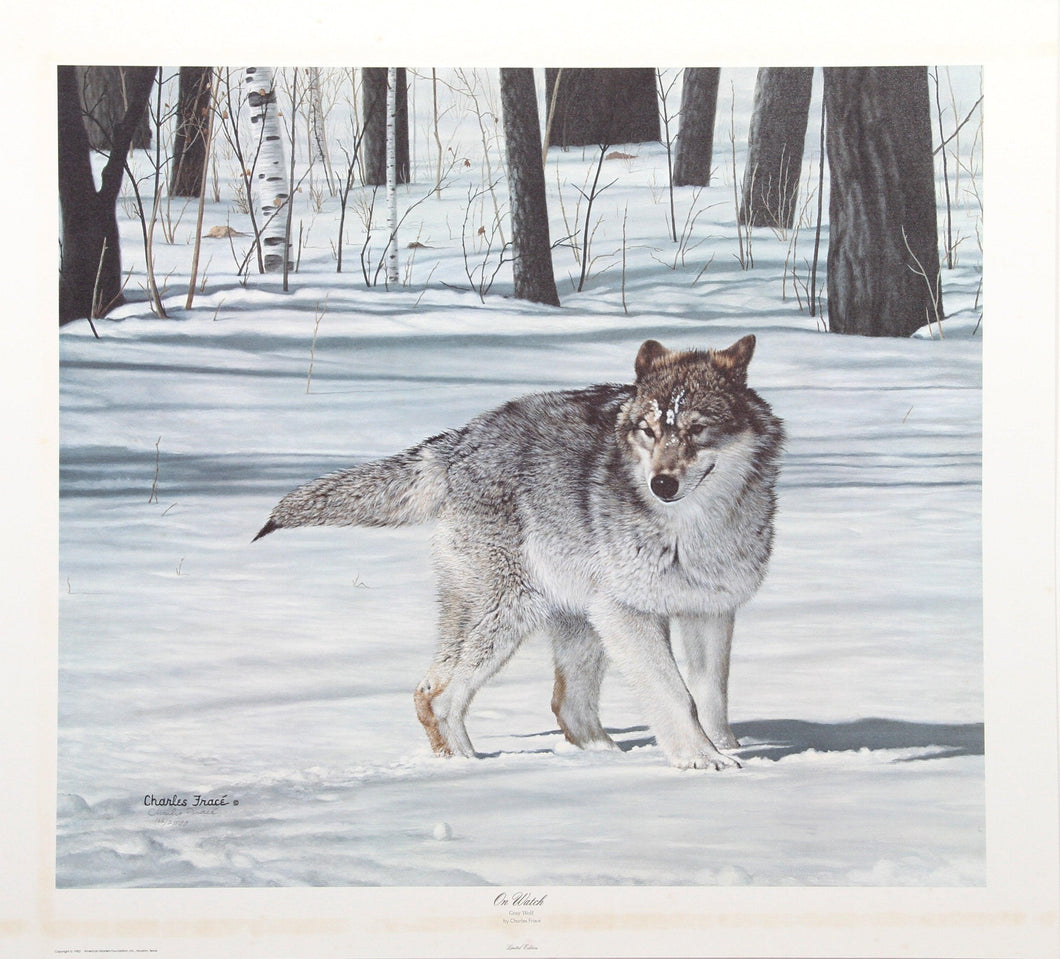 On Watch Lithograph | Charles Fracé,{{product.type}}