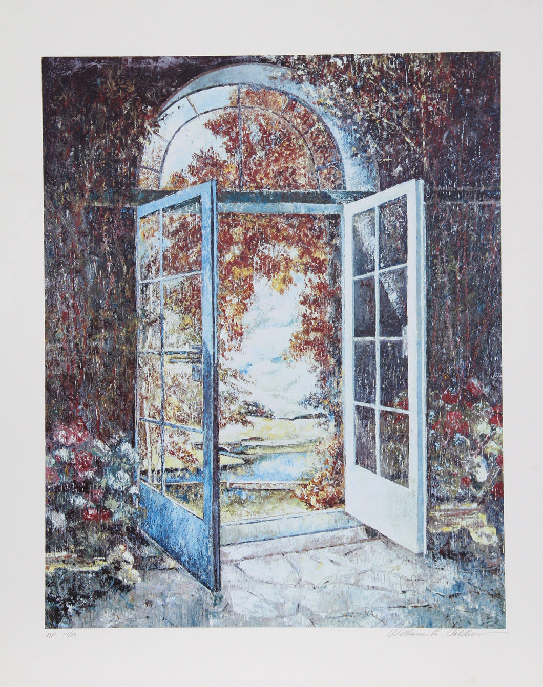 Open Door (Autumn) Lithograph | William Collier,{{product.type}}