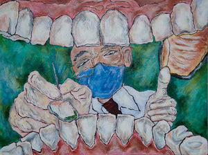 Open Wide Acrylic | Barbara Riddle,{{product.type}}