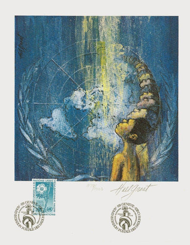 Operations De Maintien de la Paix des Nations Unies Lithograph | Hall Groat,{{product.type}}