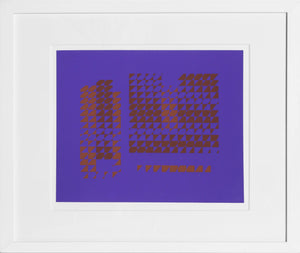 Opposing Construction - P2, F15, I2 Screenprint | Josef Albers,{{product.type}}