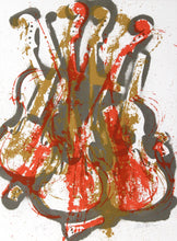 Orange and Grey Concerto Screenprint | Arman,{{product.type}}