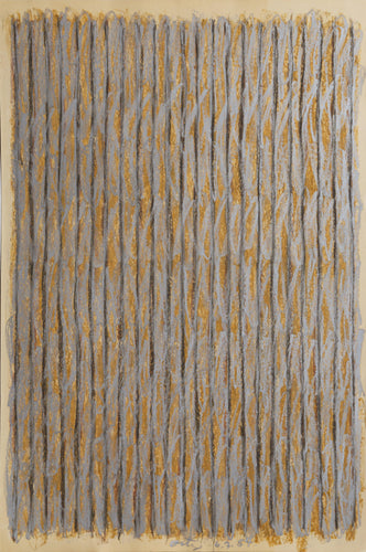 Orange and Silver Pastel | Unknown Artist,{{product.type}}