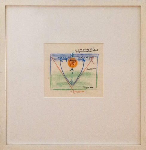 Orange Sun Crayon | Irene Rice Pereira,{{product.type}}