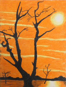 Orange Sunset Pastel | Jon Robyn,{{product.type}}