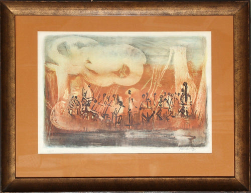 Orchestra Lithograph | Joseph Kossonogi,{{product.type}}