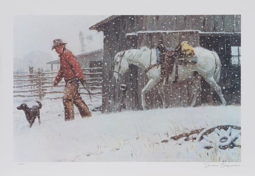 Ornery Day Lithograph | Duane Bryers,{{product.type}}