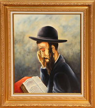 Orthodox Man Reading Oil | El Gozlan,{{product.type}}