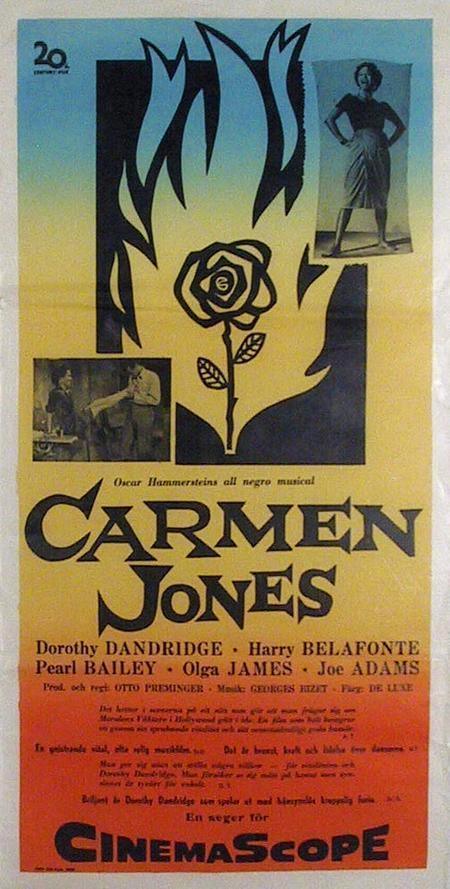 Oscar Hammerstein's Carmen Jones Poster | Unknown Artist - Poster,{{product.type}}