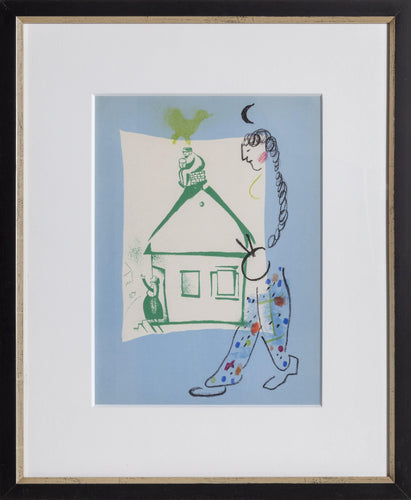 Our House in My Village Lithograph | Marc Chagall,{{product.type}}