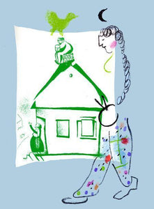 Our House in My Village Lithograph | Marc Chagall,{{product.type}}