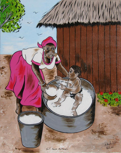 Out Door Bathing Acrylic | Isiah Nicholas,{{product.type}}