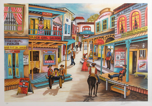 Out West Lithograph | Ari Gradus,{{product.type}}