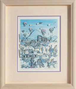 Out West Lithograph | Charles Fazzino,{{product.type}}